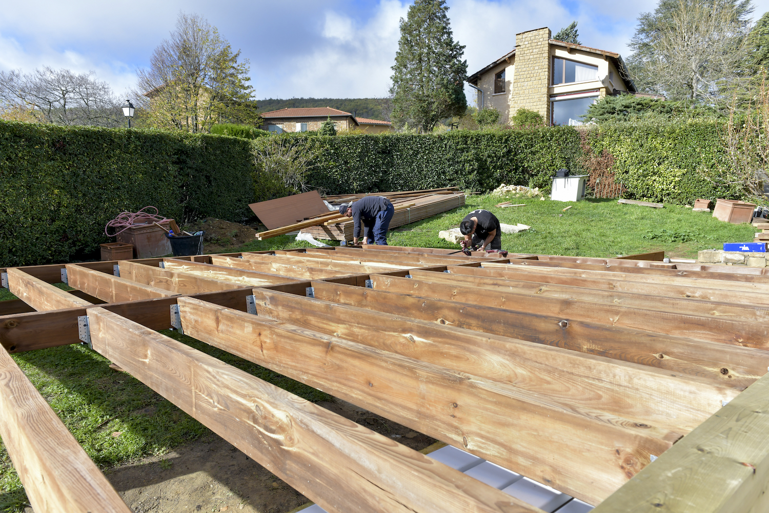 Création terrasse bois 