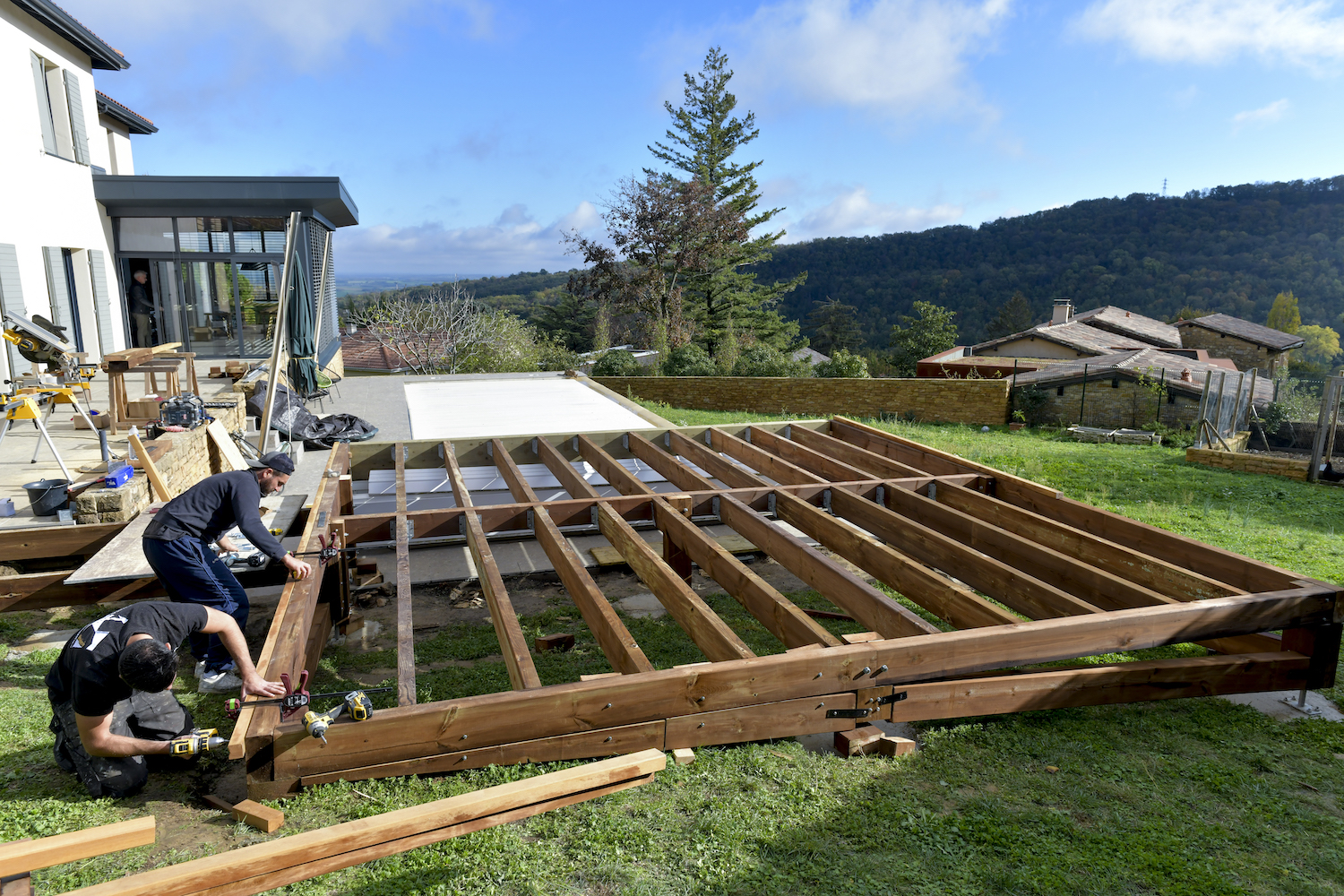 Création terrasse bois 