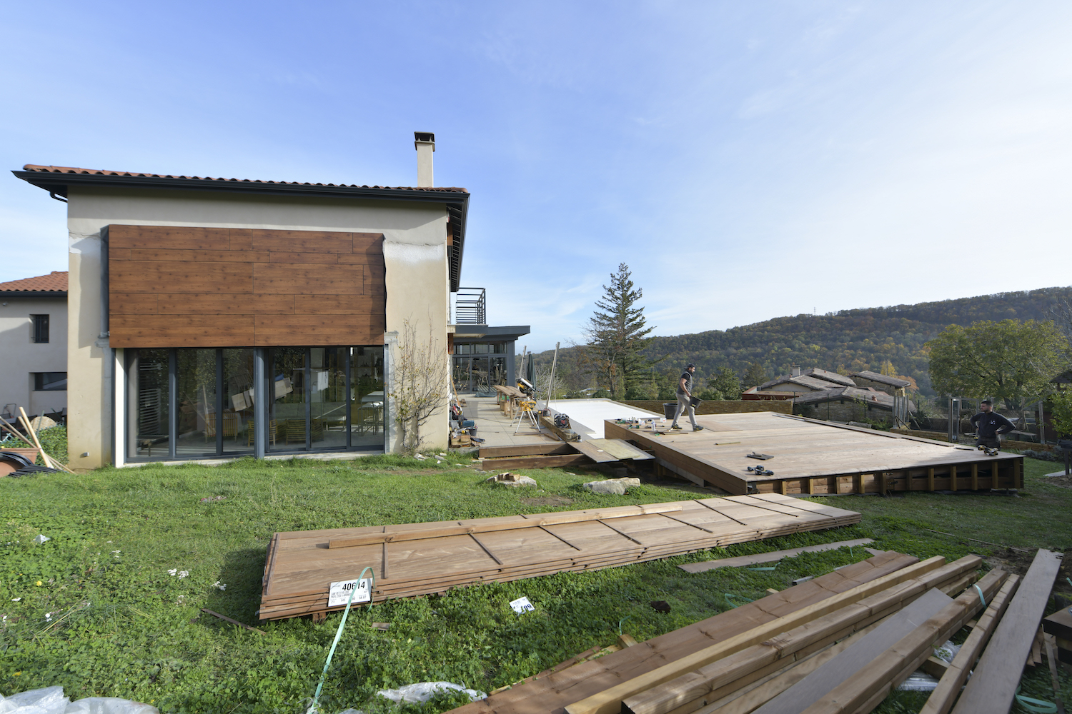 Création terrasse bois 