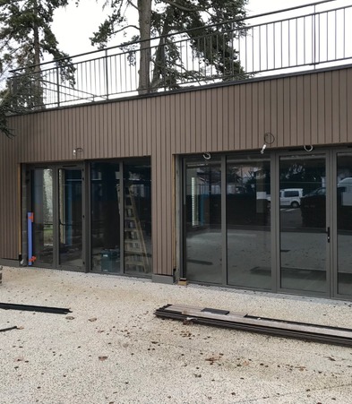Bardage après