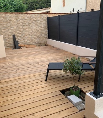 Création terrasse