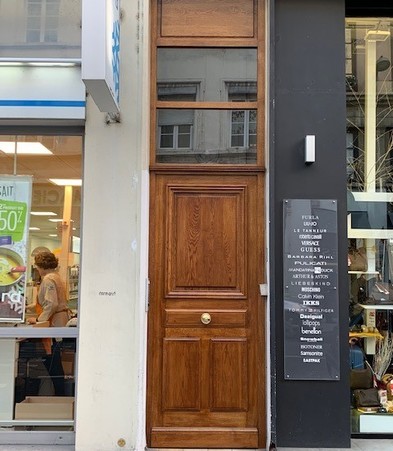 Porte entrée immeuble